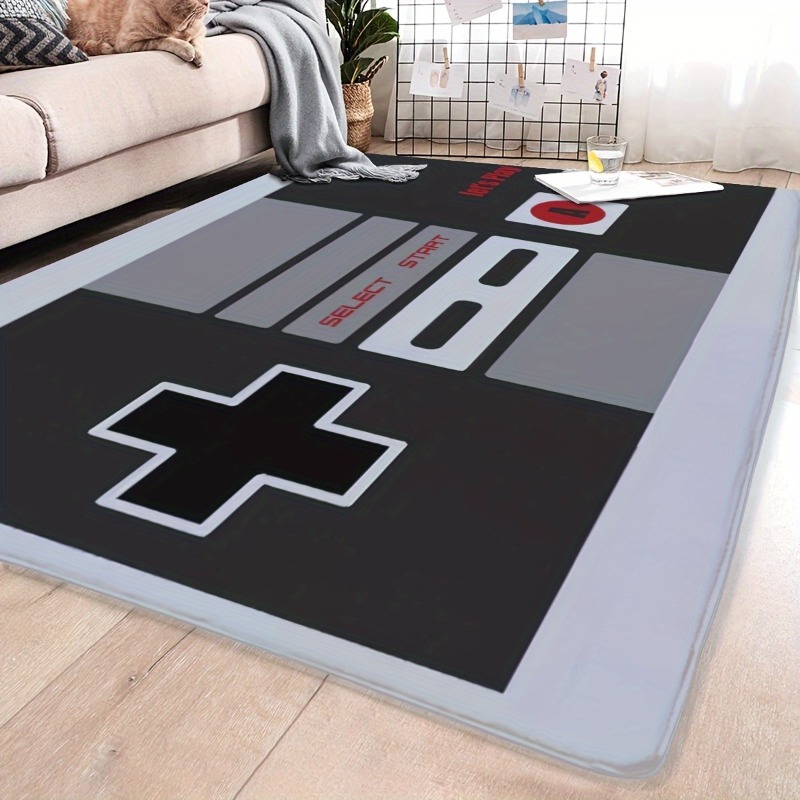 Retro Gaming Gadgets - Game Area Rugs 3D Printed Player
