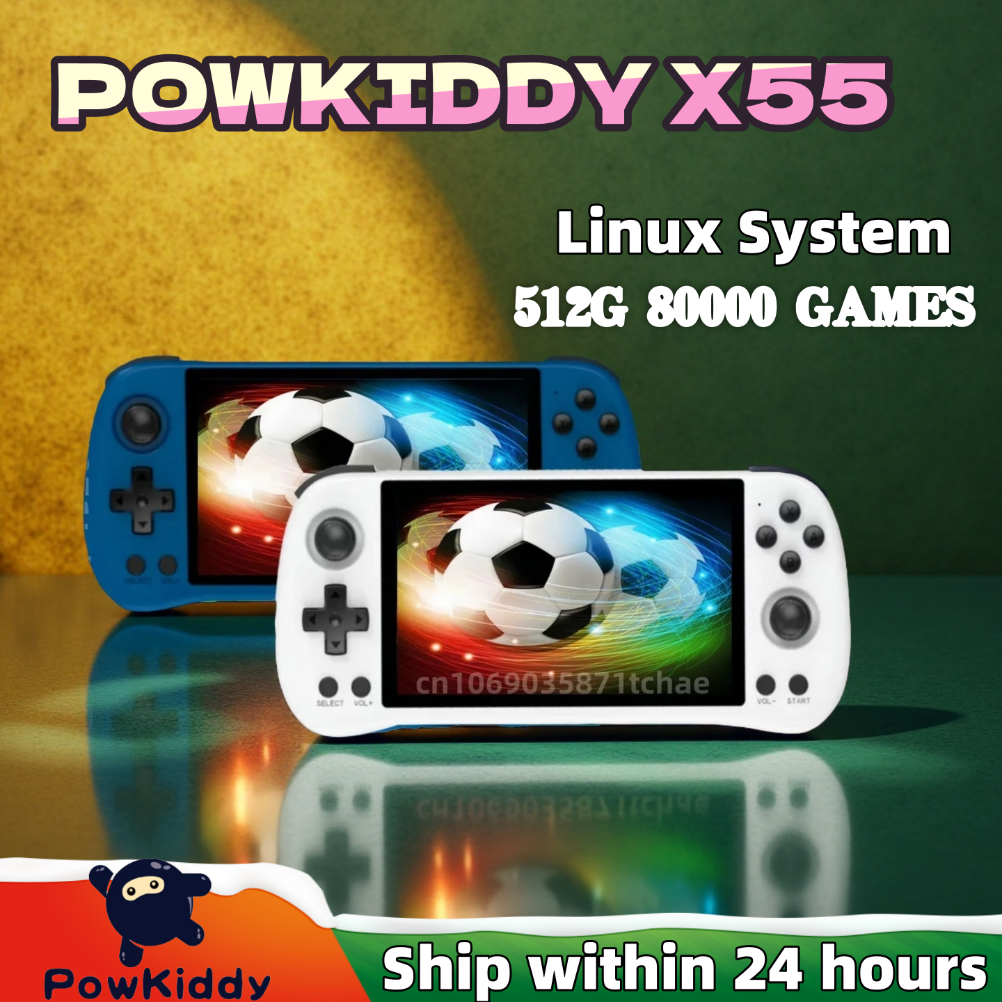 Retro Gaming Console Lego - POWKIDDY X55 Handheld Game Console Retro