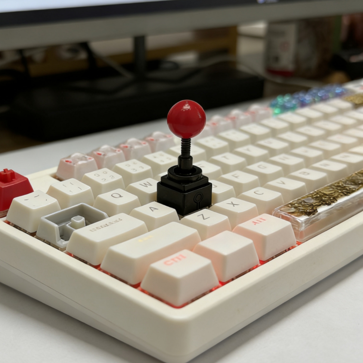 Game Retro Gaming - NEW Artisan Keycaps Game Rocker Control