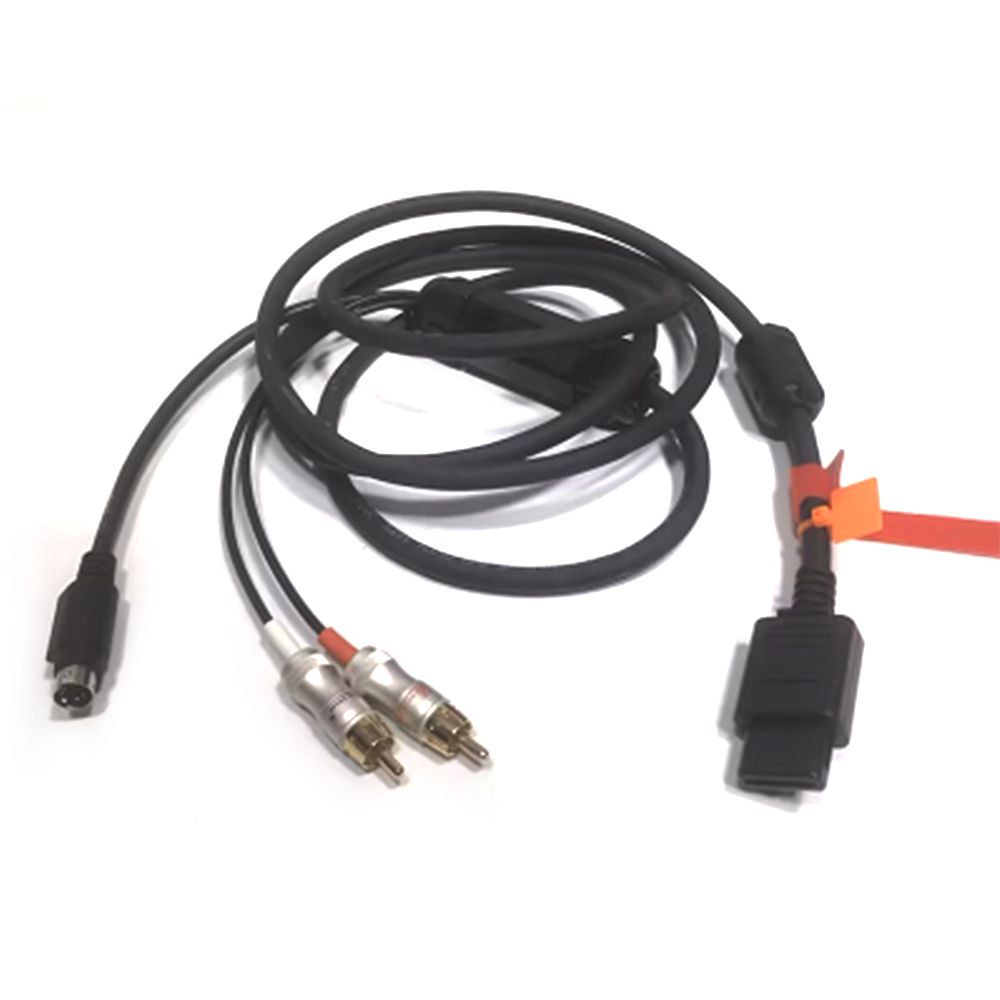 Retro Gaming Video - SFC N64 NGC S-Video Cable Shielded