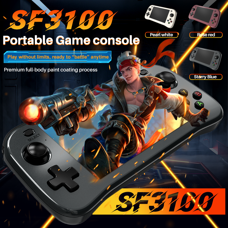 Retro Gaming Gadgets - 4.5-inch portable game linux device gaming