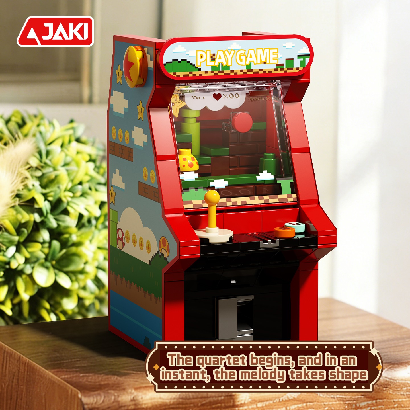 Retro Gaming Console Lego - JAKI Retro Electronics Series Game Console