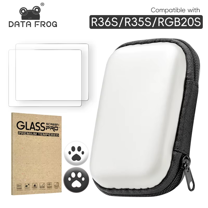Retro Gaming Console Handheld - DATA FROG Tempered Glass Screen Protector