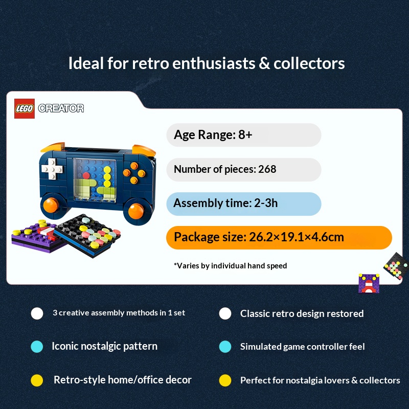 LEGO Creator 3in1 Building Blo - Retro Gaming Console Lego 리뷰 및 가격