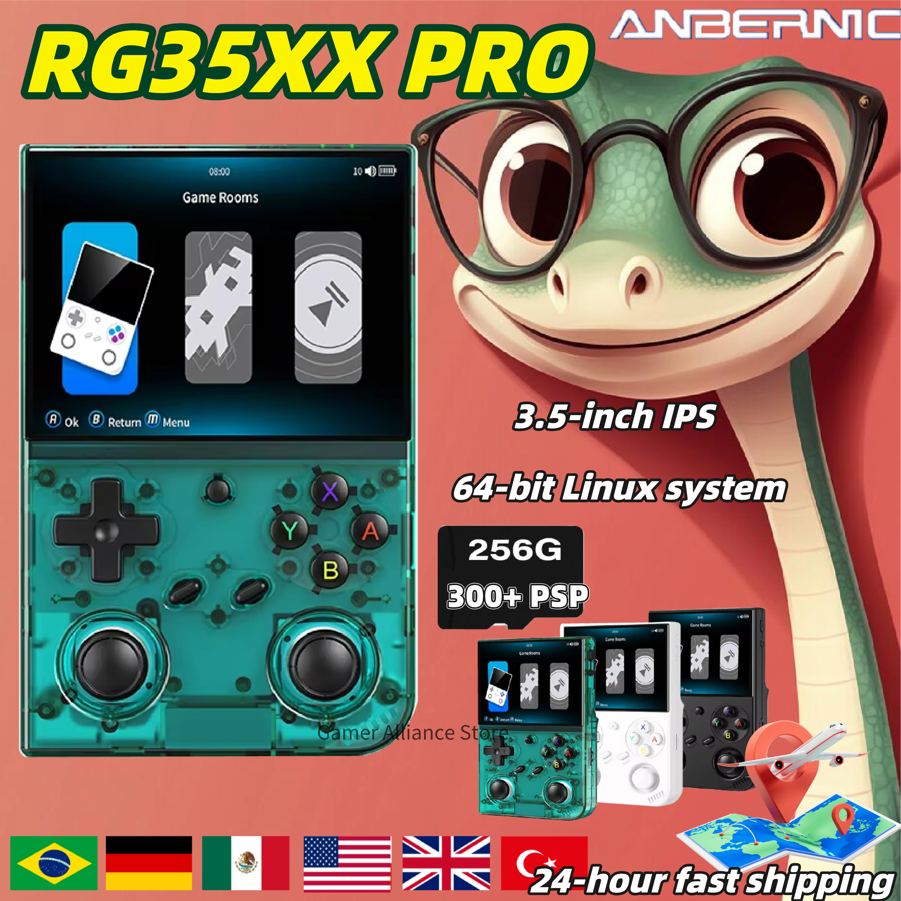 Anbernic RG 35XXPro RG35XX Pro - Retro Gaming Console Lego 리뷰 및 가격
