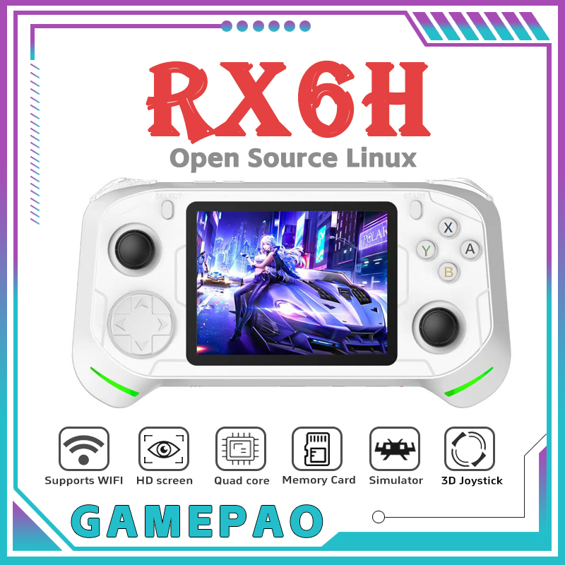 Open Source RX6H Retro Handhel - Retro Gaming Console Handheld 리뷰 및 가격