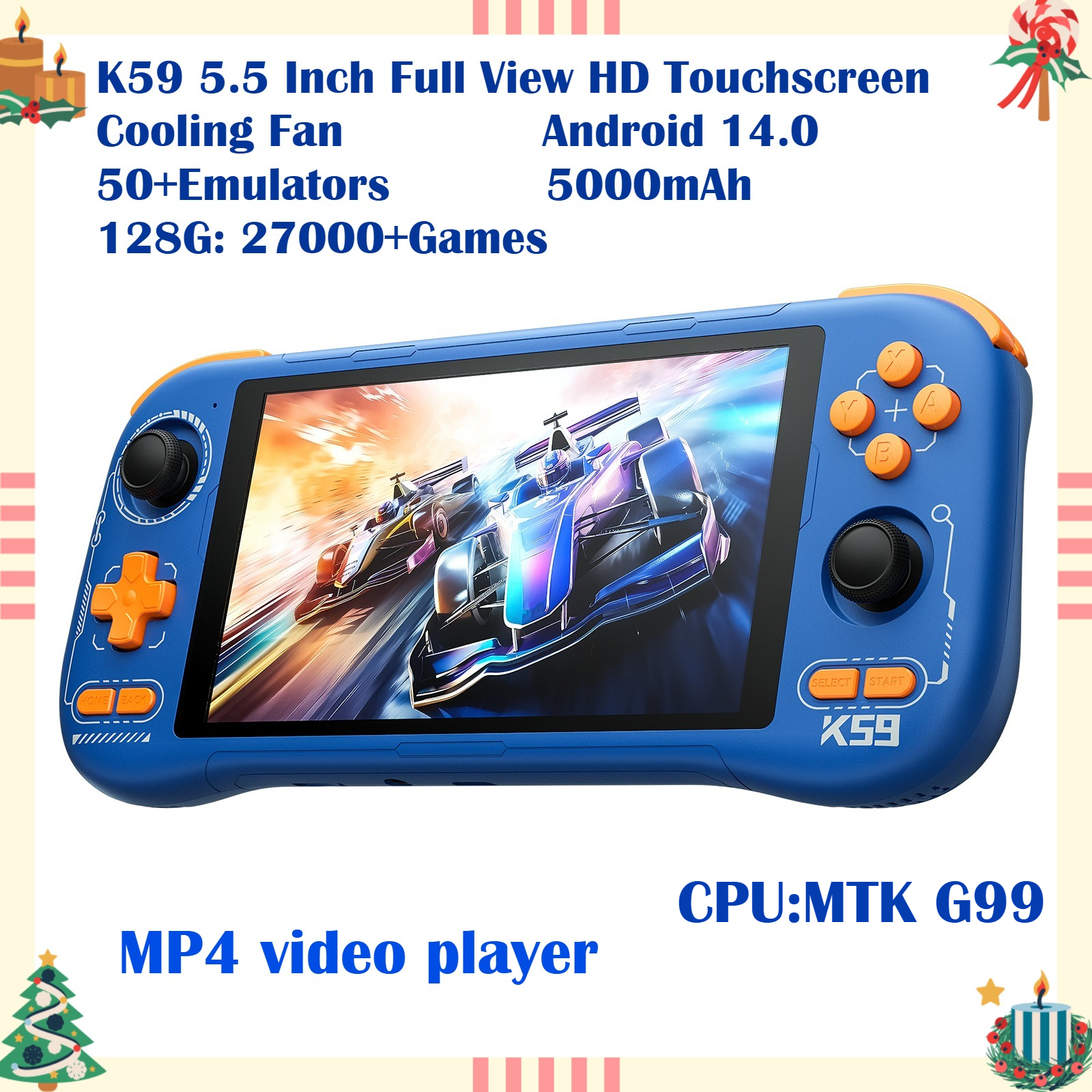 K59 Pro Android 14 Handheld Ga - Retro Gaming Console Lego 리뷰 및 가격