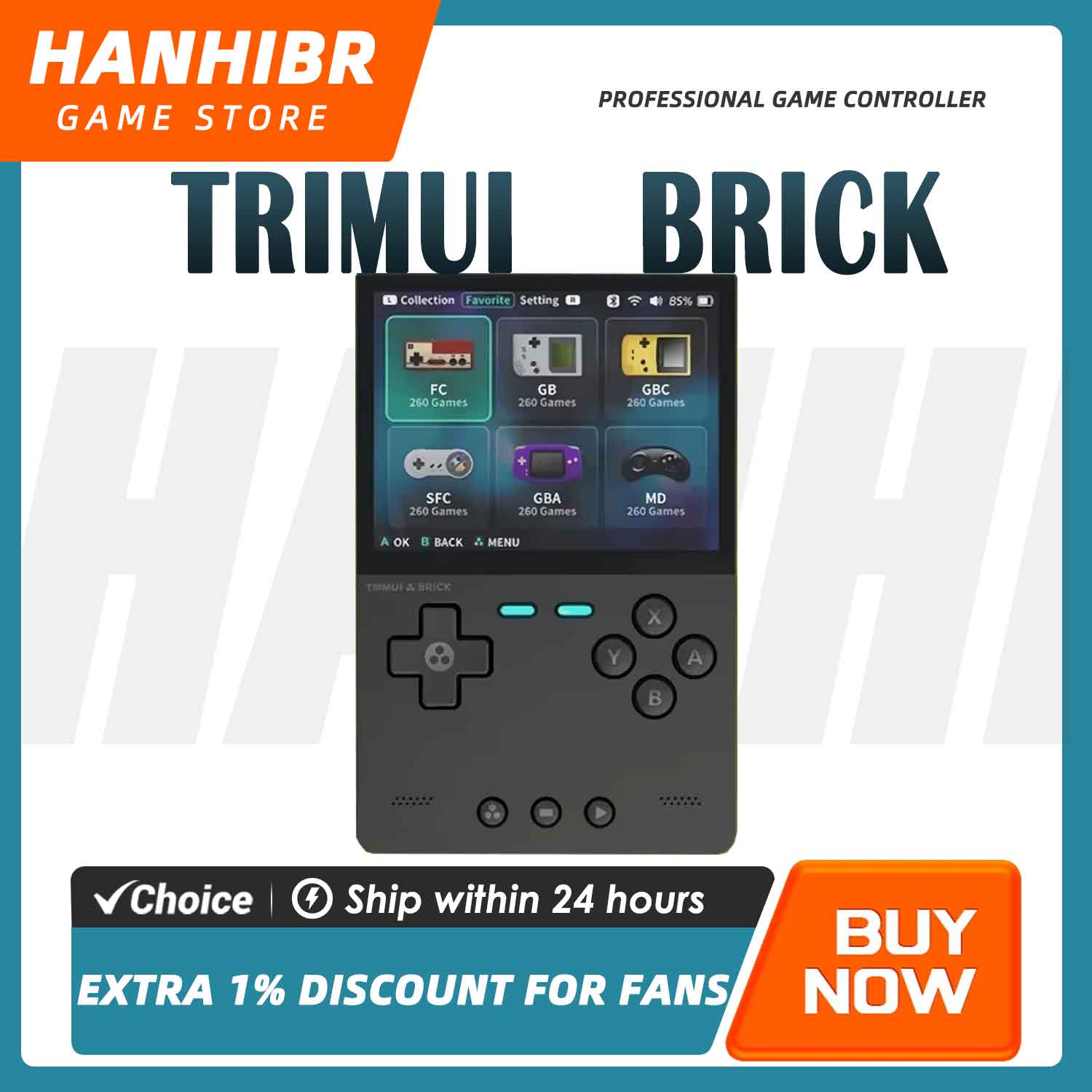 TRIMUI BRICK CNC Metal Retro H - Retro Gaming Console Handheld 리뷰 및 가격