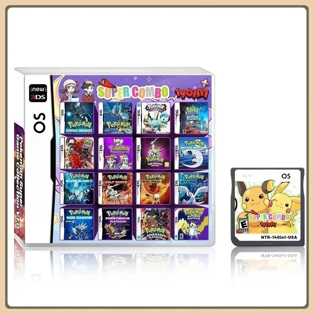 NDS Video Game Cartridge Pokém - Retro Gaming Video 리뷰 및 가격