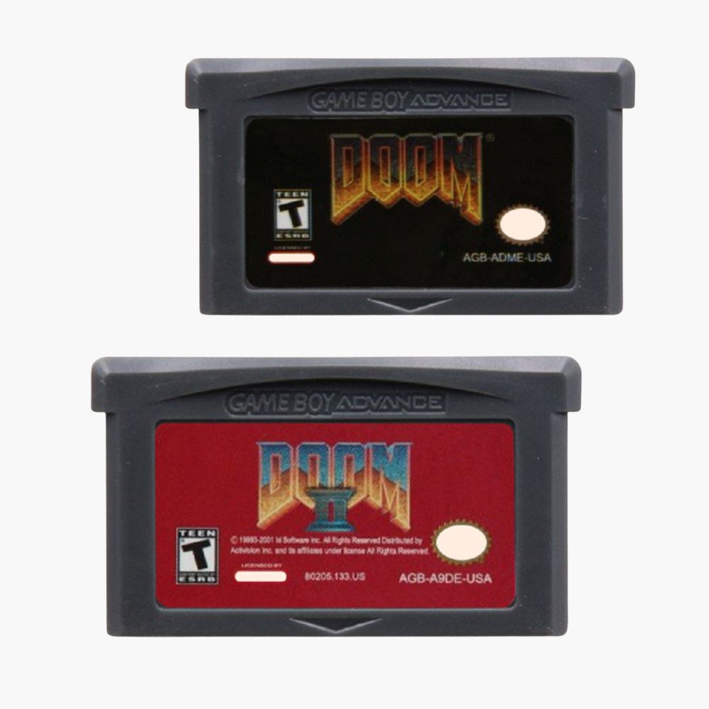 DOOM Series 32 Bit GBA Game Ca - Retro Gaming Video 리뷰 및 가격