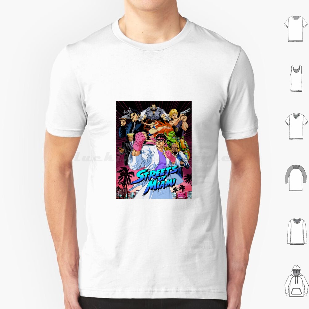 Streets Of Miami T Shirt 6xl C - Retro Gaming Kent 리뷰 및 가격
