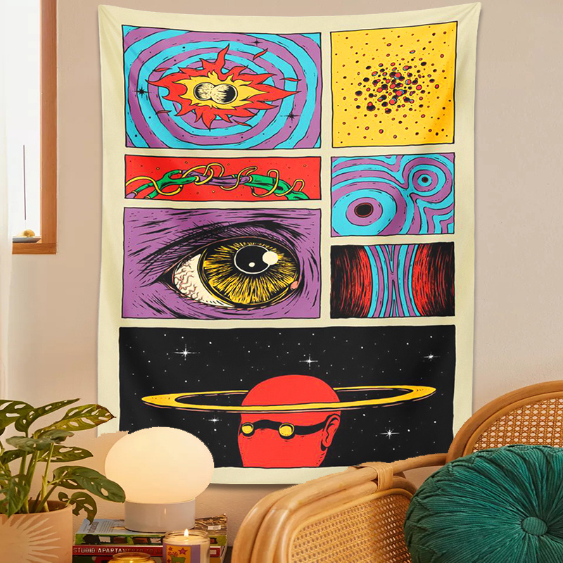 VIKAMA Psychedelic Collage Art - Retro Gaming Gadgets 리뷰 및 가격