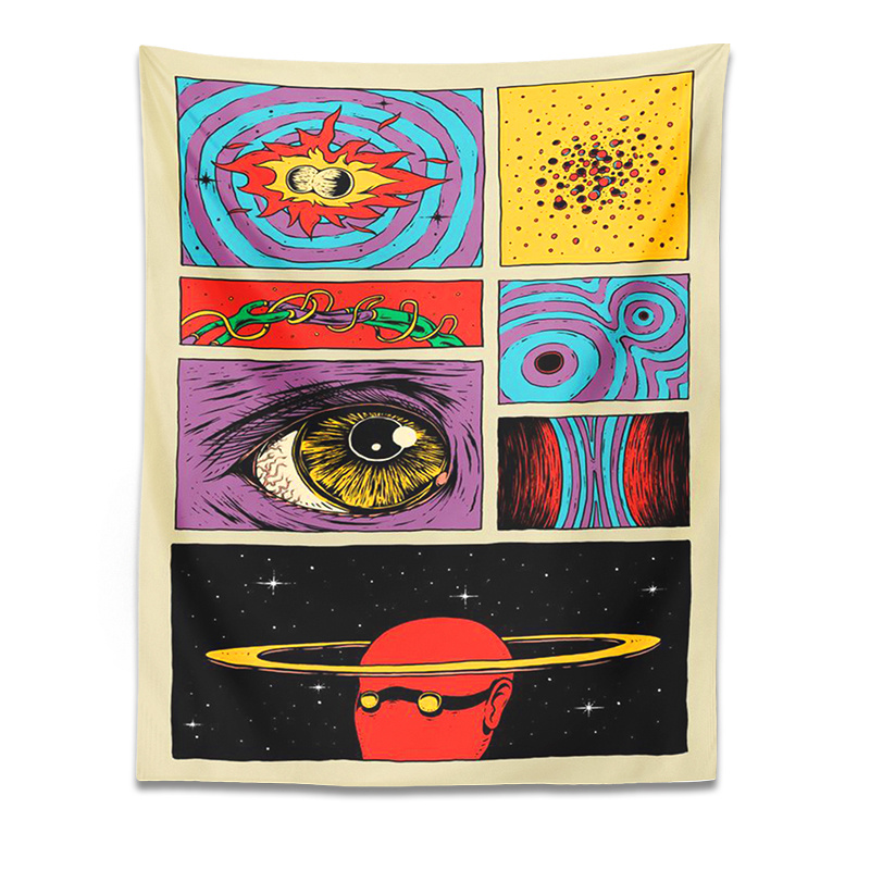 VIKAMA Psychedelic Collage Art - Retro Gaming Gadgets 리뷰 및 가격