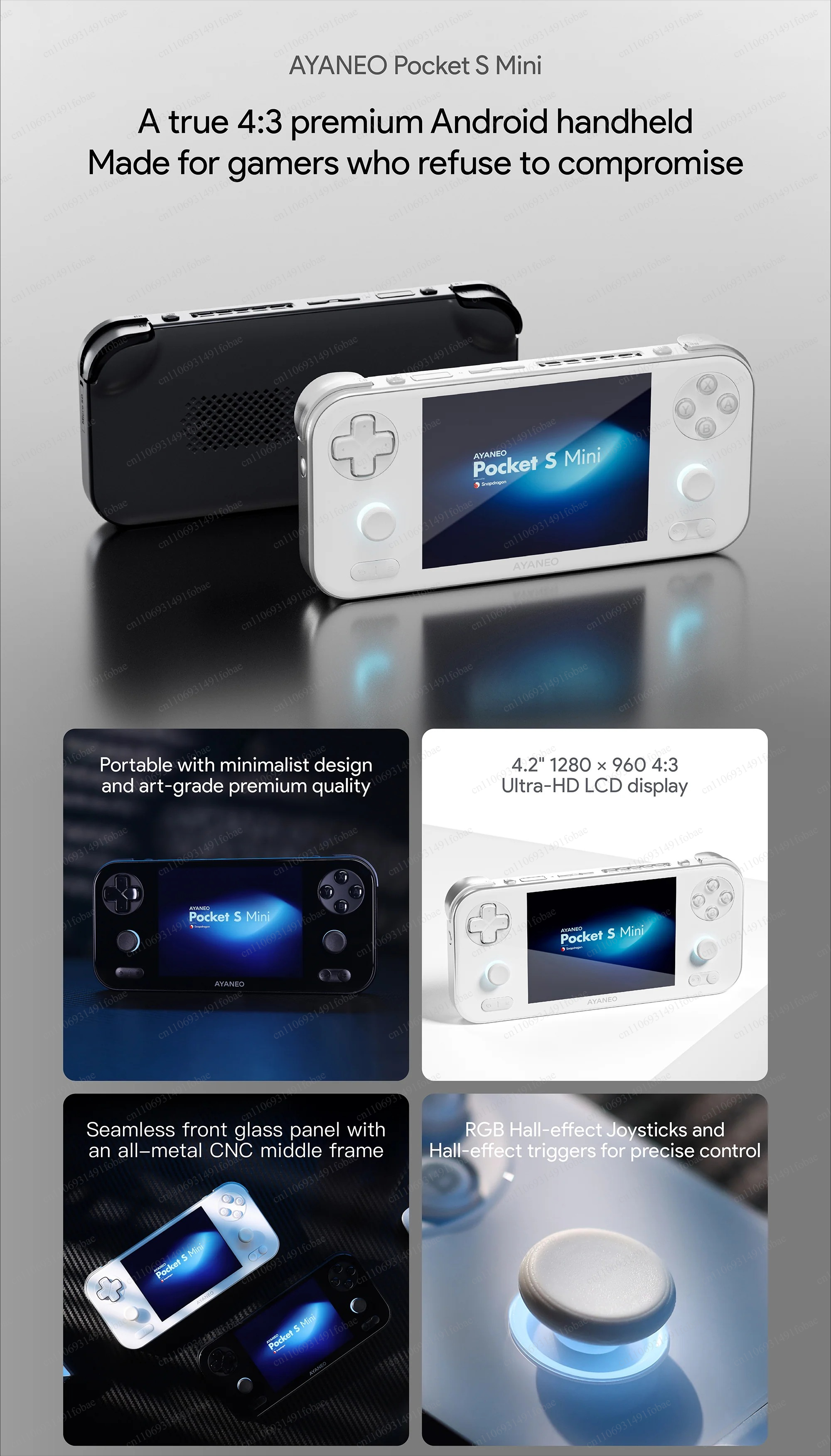 AYANEO Pocket S Mini Retro Han - Game Retro Gaming 리뷰 및 가격