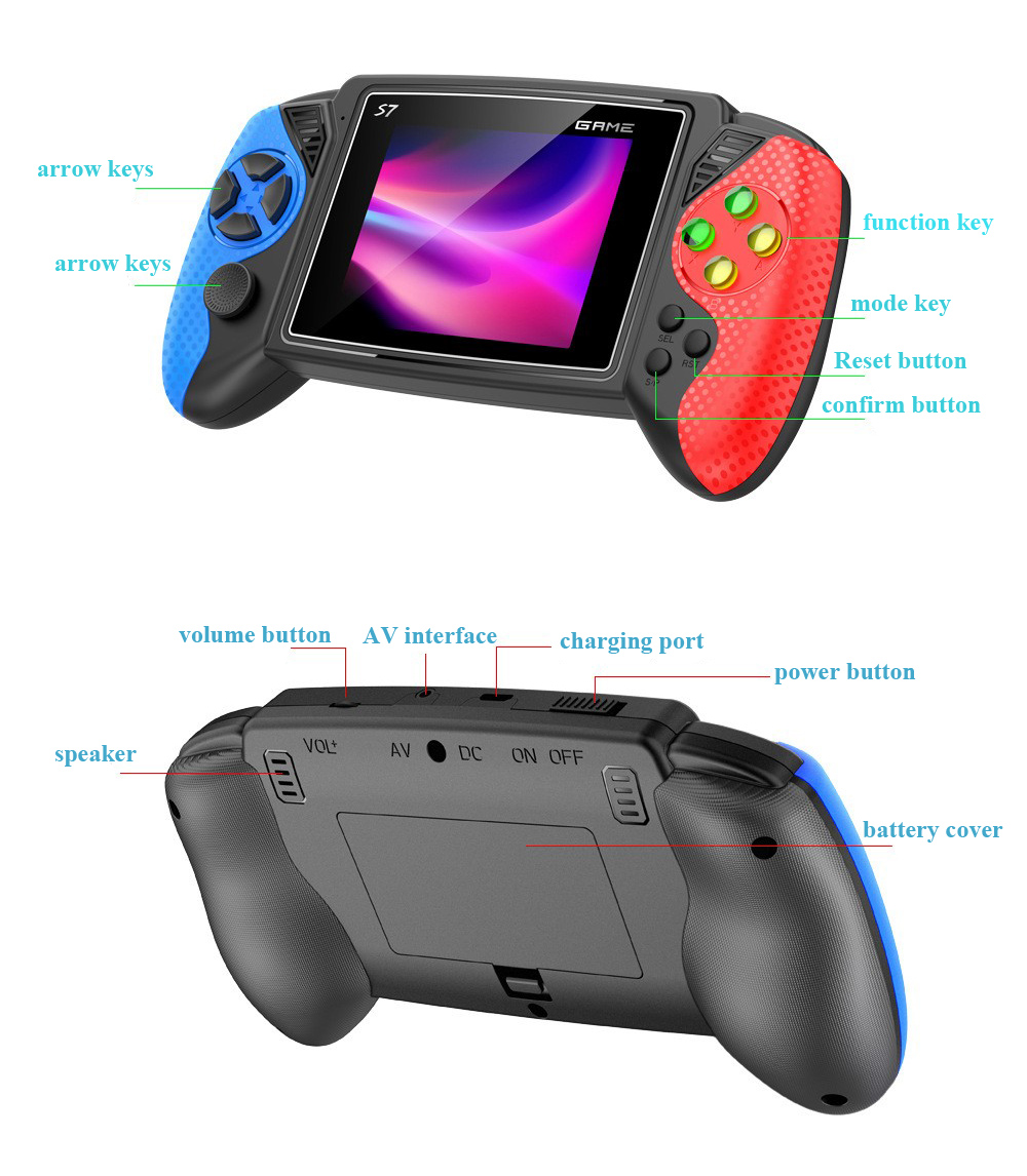 S7 Retro Handheld Game Console - Retro Gaming Console Handheld 리뷰 및 가격