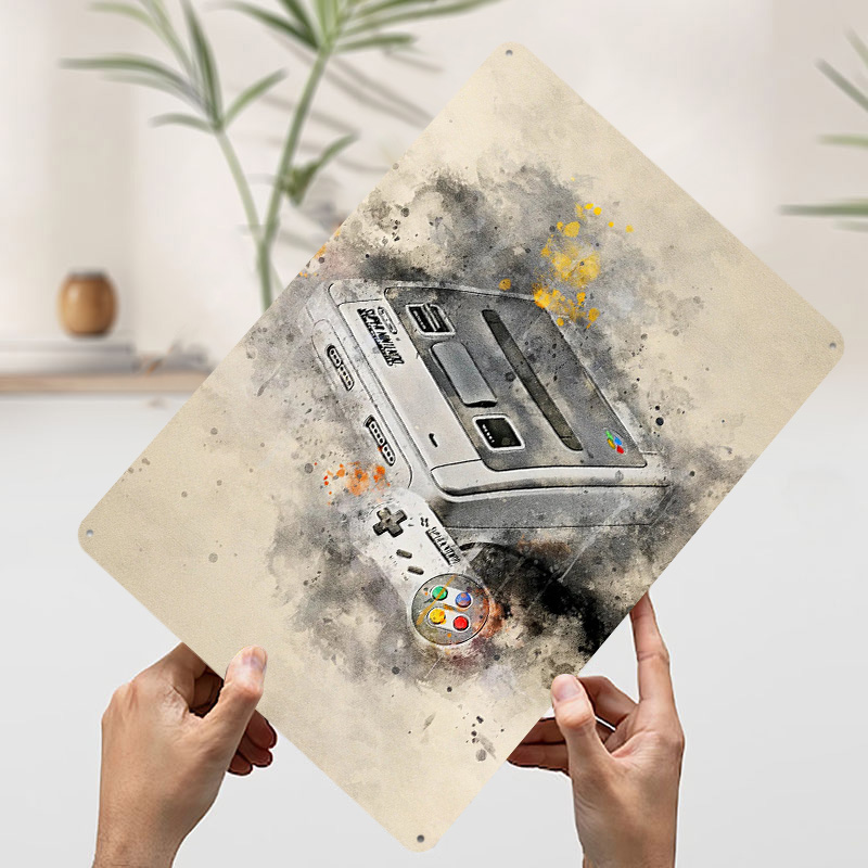 Gaming Metal Poster Custom Wal - Retro Gaming Bar 리뷰 및 가격