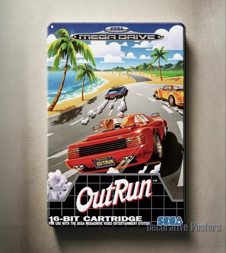 Outrun Mega Drive Retro Video  - Retro Gaming Video 리뷰 및 가격