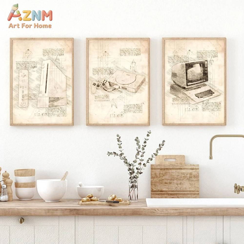 AZNM Vintage Game Console Sket - Game Retro Gaming 리뷰 및 가격