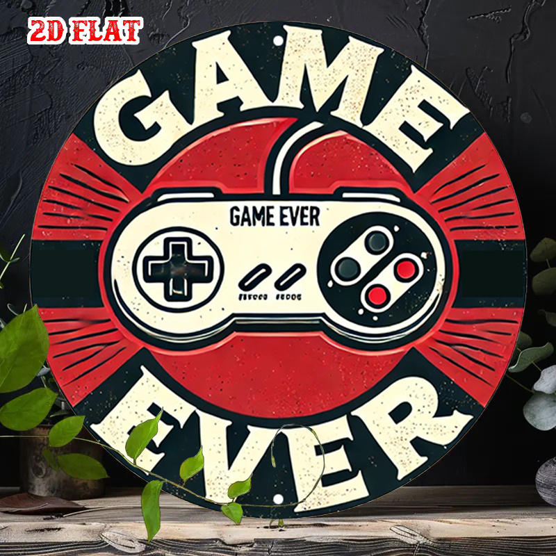 2D Flat 1pc Retro Gaming Round - Game Retro Gaming 리뷰 및 가격