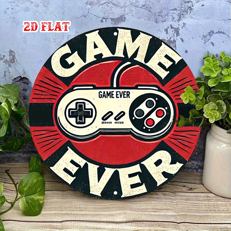 2D Flat 1pc Retro Gaming Round - Game Retro Gaming 리뷰 및 가격