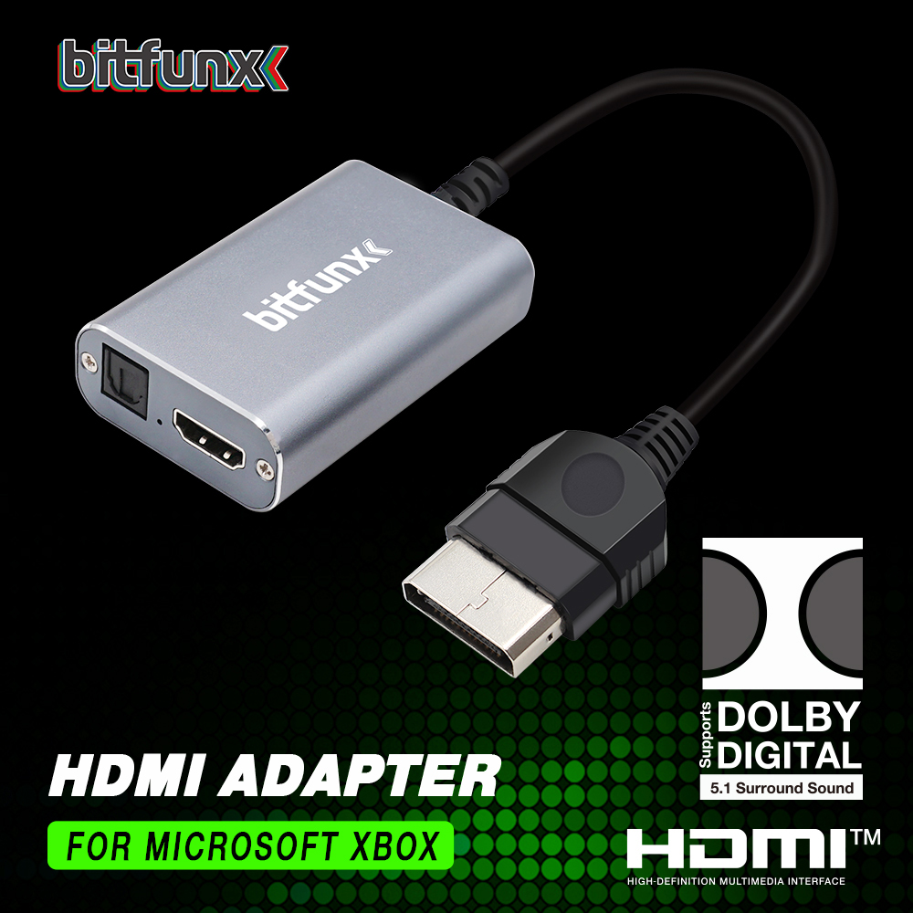 Bitfunx HDMI™ Adapter for XBOX - Retro Gaming Cable 리뷰 및 가격