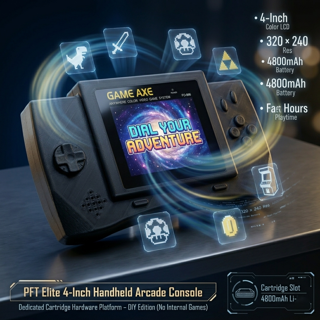 PFT Elite 4-Inch Handheld Arca - Retro Gaming Console Handheld 리뷰 및 가격