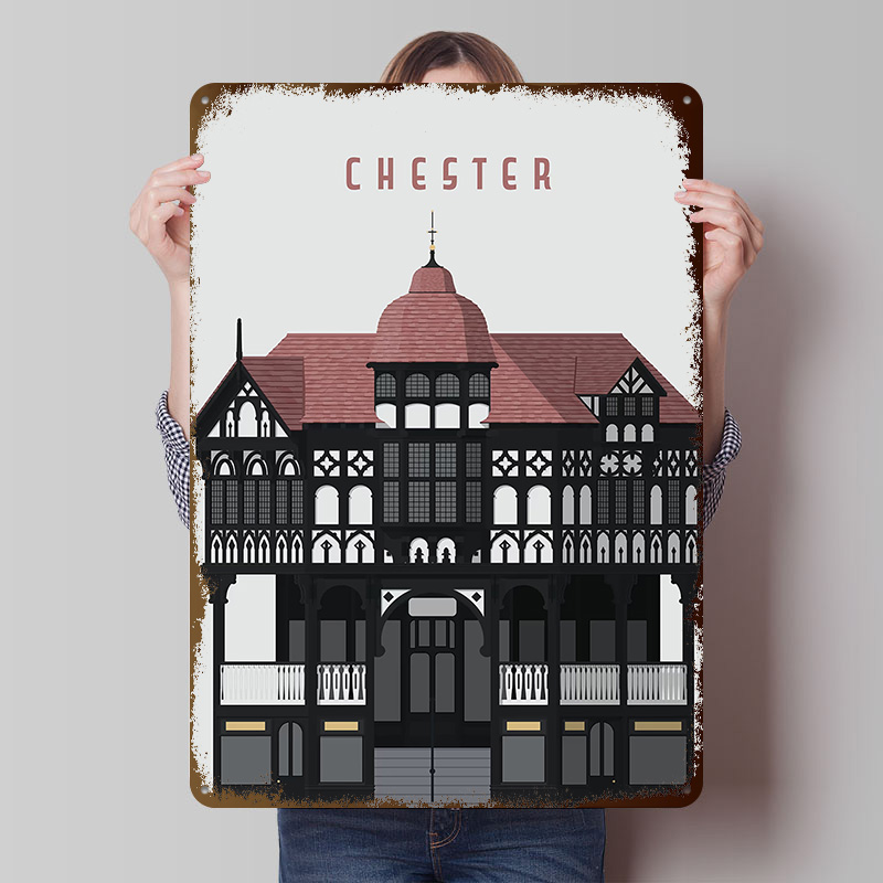 Chester Travel Printing Poster - Retro Gaming Bar 리뷰 및 가격