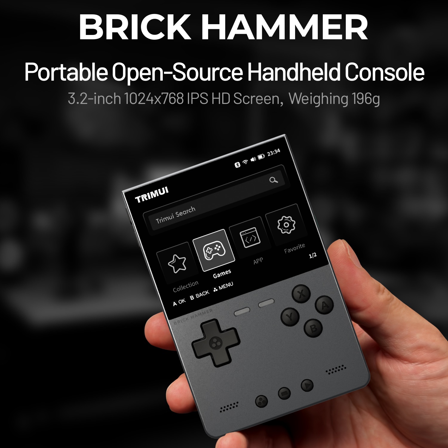 TRIMUI BRICK HAMMER Retro Hand - Retro Gaming Device Handheld 리뷰 및 가격