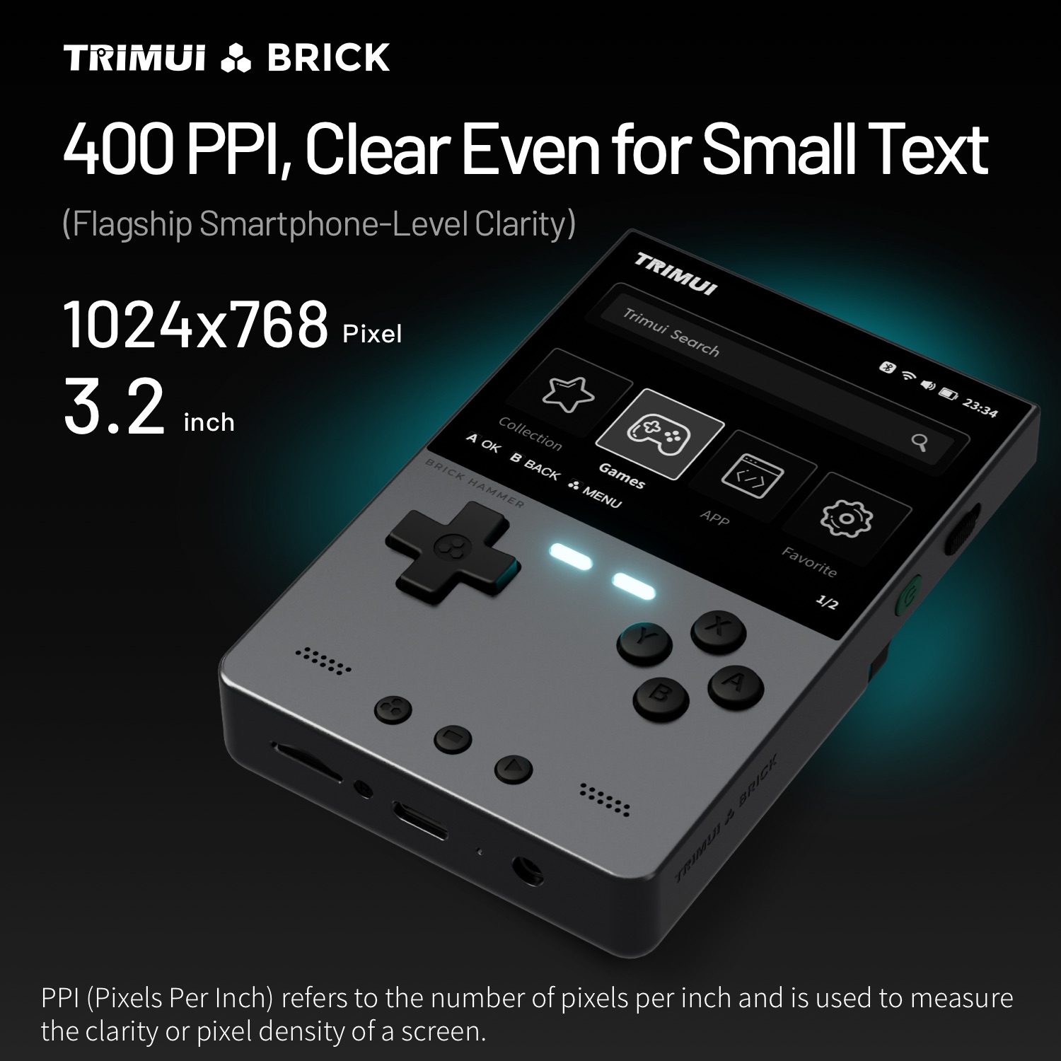 TRIMUI BRICK HAMMER Retro Hand - Retro Gaming Device Handheld 리뷰 및 가격