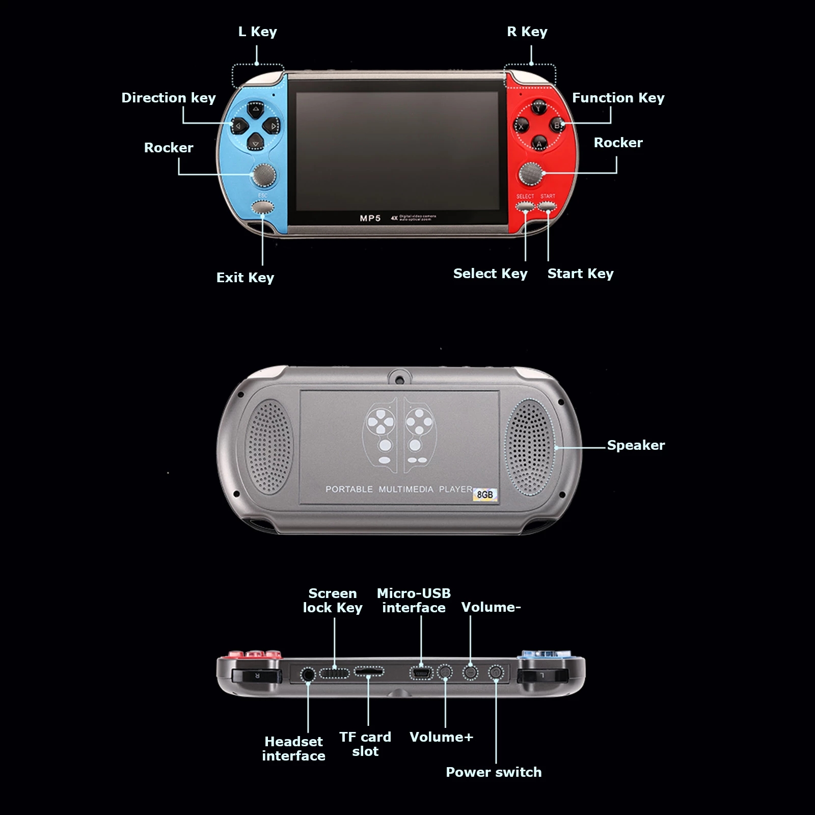 Hand Game Console Arcade Playe - Retro Gaming Console Lego 리뷰 및 가격
