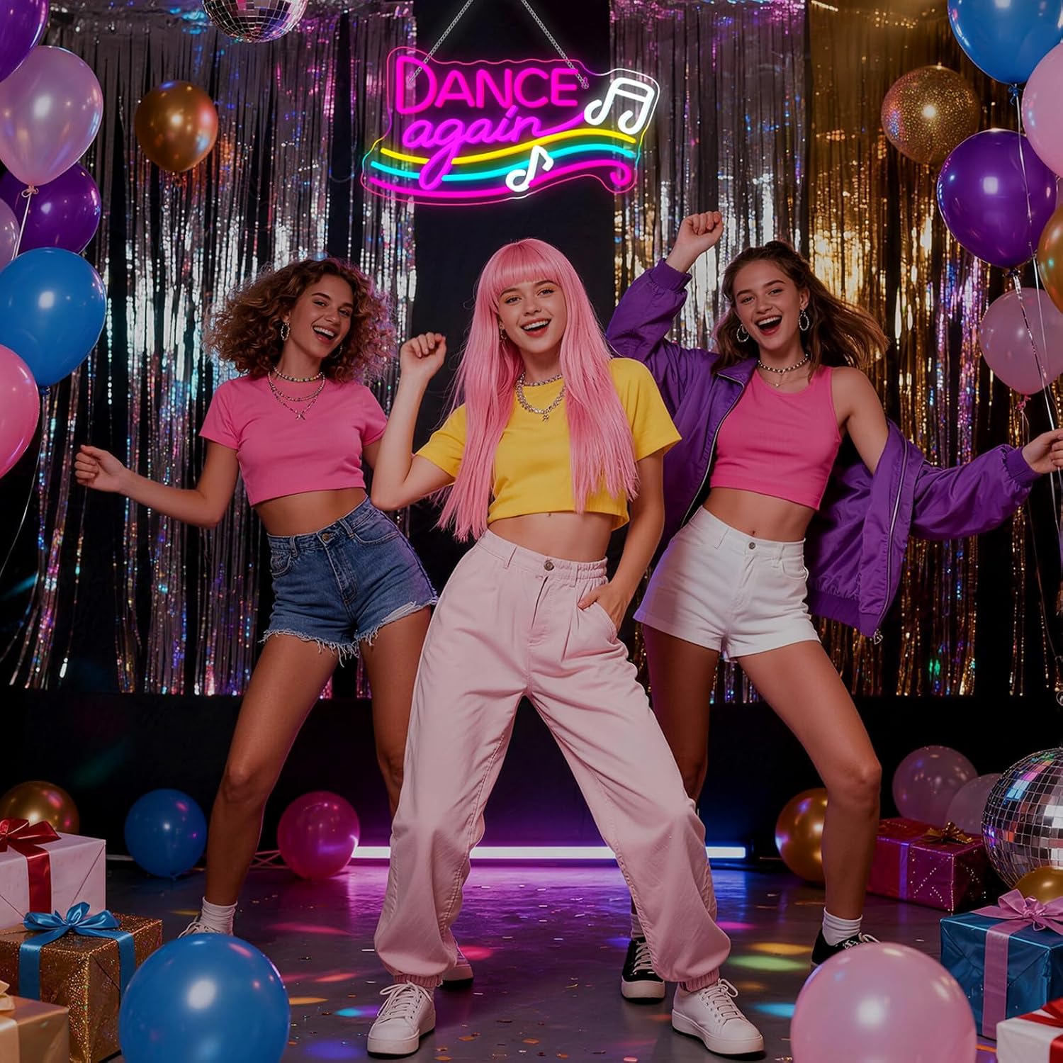 Dance Neon Sign USB Powered Ha - Retro Gaming Bar 리뷰 및 가격