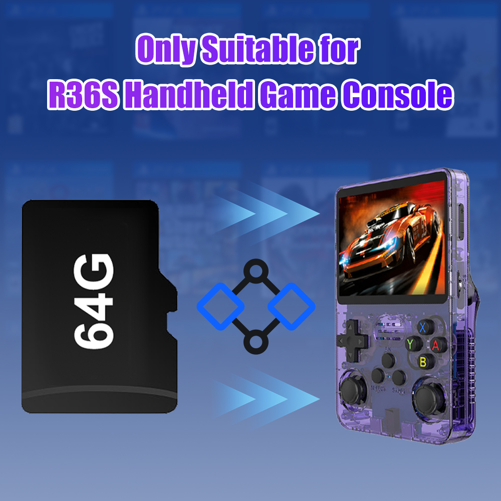 64G Game TF Card for R36S Vide - Retro Gaming Console Handheld 리뷰 및 가격