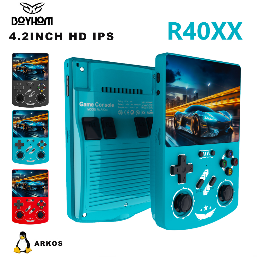 BOYHOM R40XX Handheld Game Con - Retro Gaming Device Handheld 리뷰 및 가격