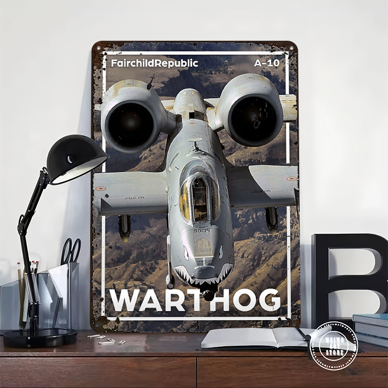 A10 Warthog Printed Poster Cus - Retro Gaming Bar 리뷰 및 가격