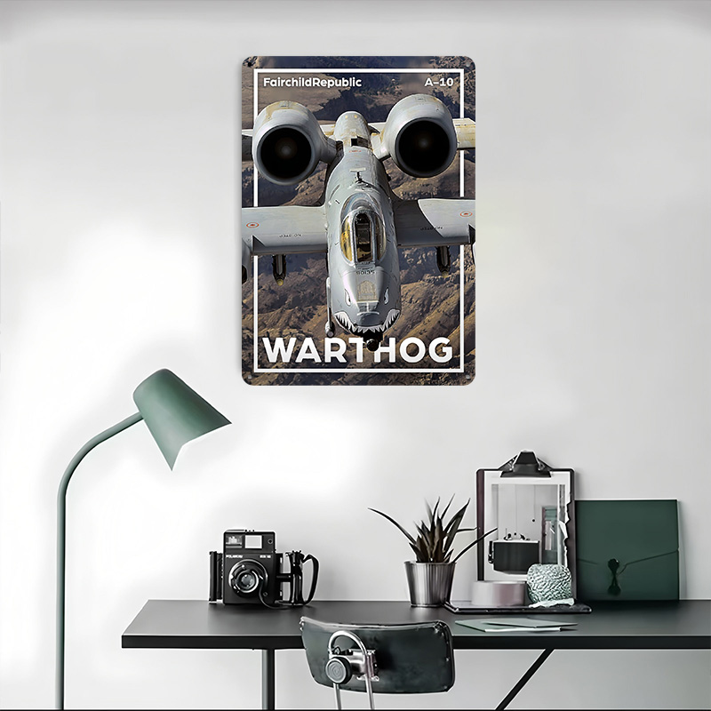 A10 Warthog Printed Poster Cus - Retro Gaming Bar 리뷰 및 가격