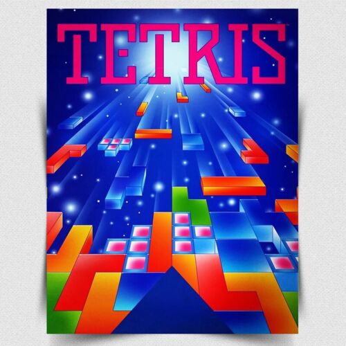TETRIS METAL SIGN PLAQUE - Ret - Game Retro Gaming 리뷰 및 가격