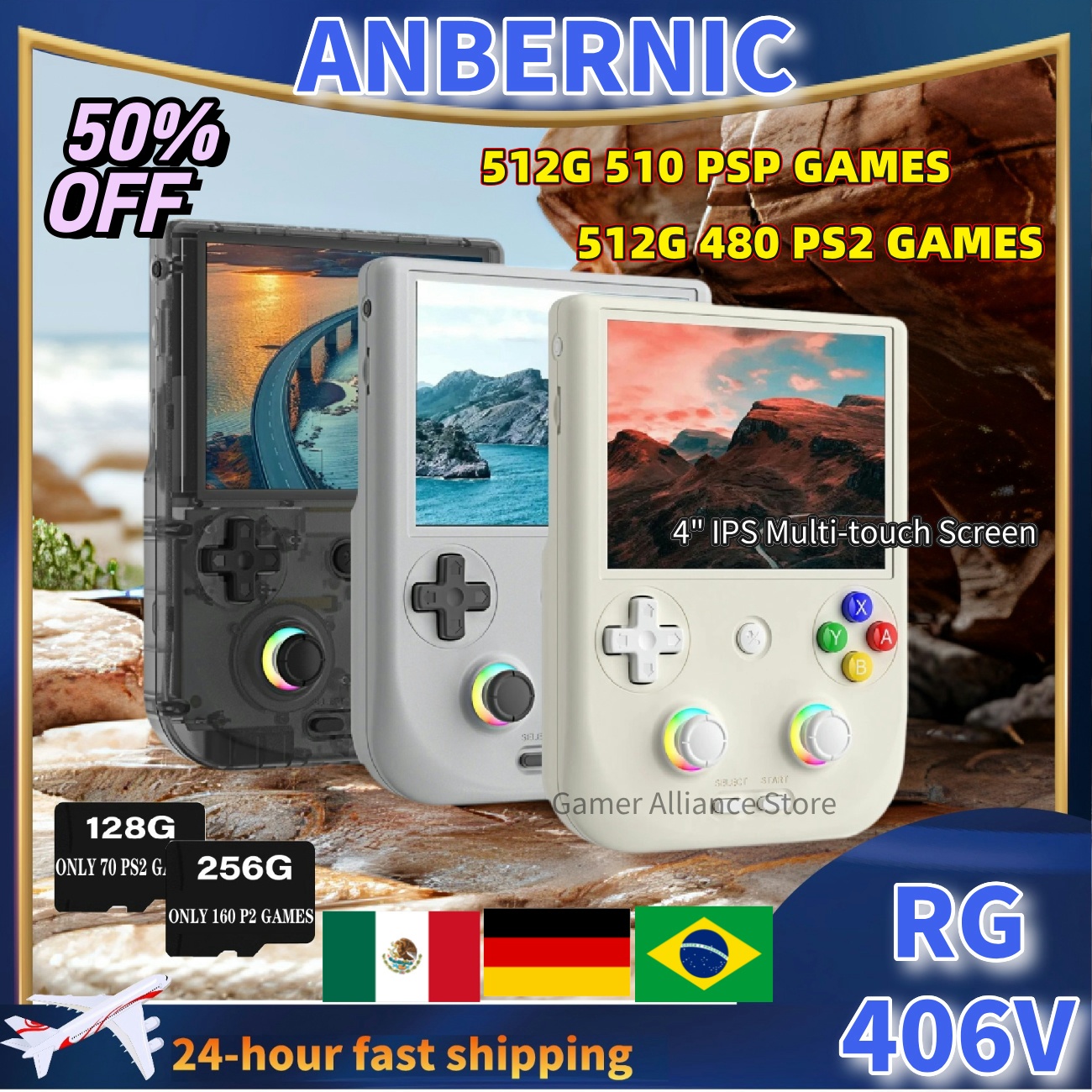 ANBERNIC RG406V RG 406V Retro  - Retro Gaming Console Lego 리뷰 및 가격