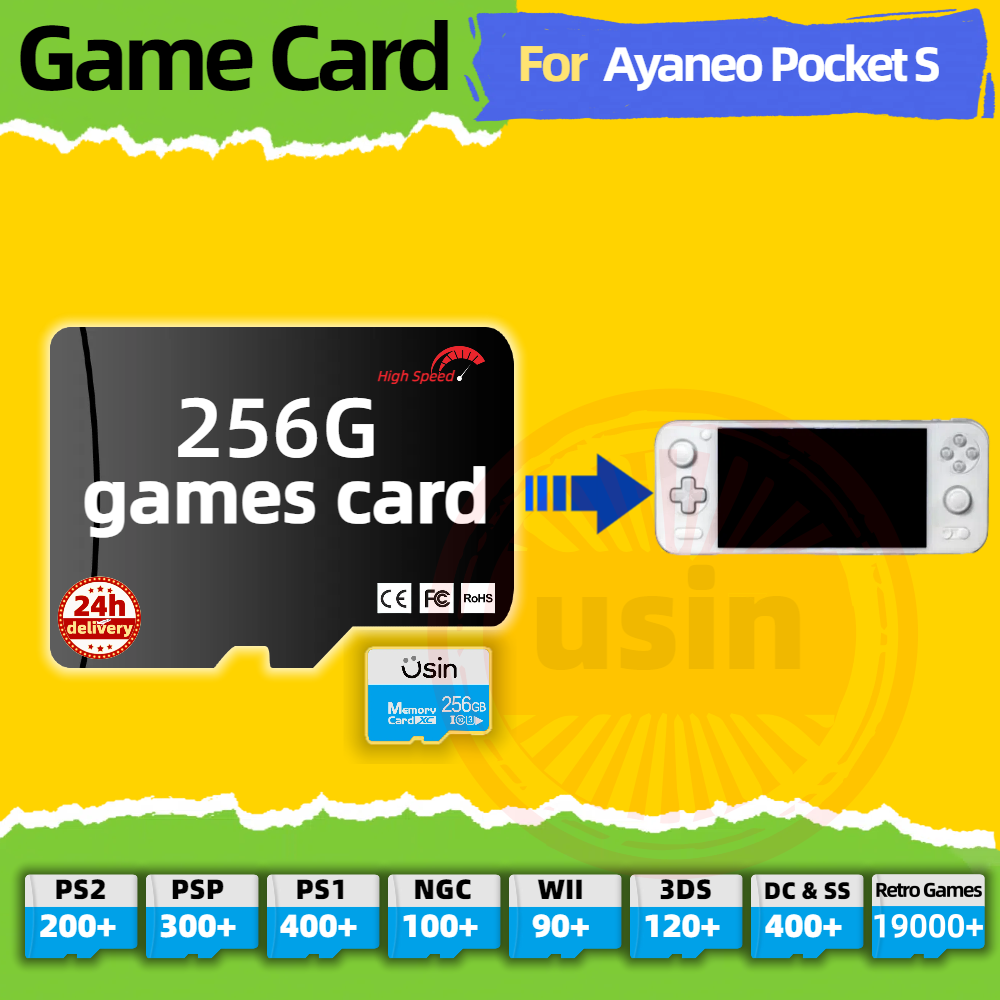 Game Card For Ayaneo Pocket S  - Retro Gaming Console Handheld 리뷰 및 가격