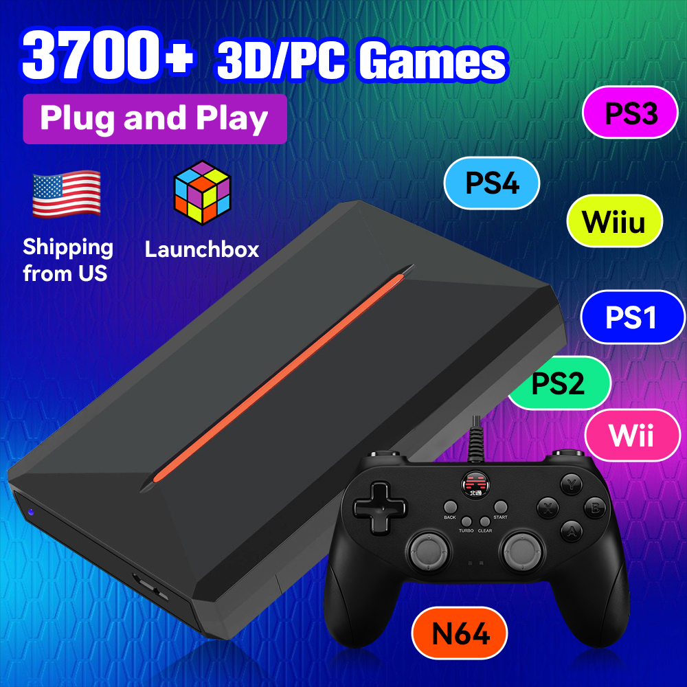 Launchbox OS 500GB Portable Ga - Retro Gaming Gadgets 리뷰 및 가격
