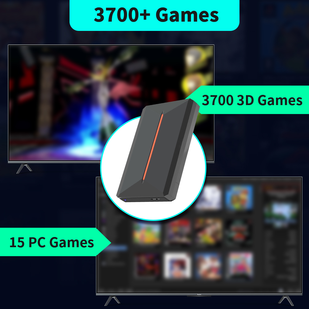 Launchbox OS 500GB Portable Ga - Retro Gaming Gadgets 리뷰 및 가격