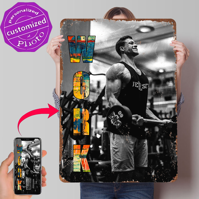 GYM Tin Poster Customized Wall - Retro Gaming Bar 리뷰 및 가격