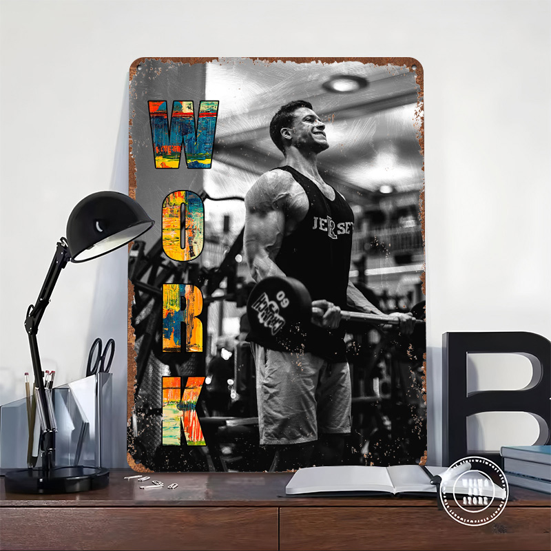 GYM Tin Poster Customized Wall - Retro Gaming Bar 리뷰 및 가격