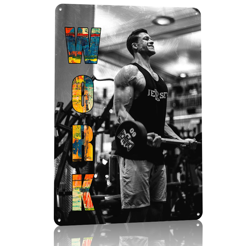 GYM Tin Poster Customized Wall - Retro Gaming Bar 리뷰 및 가격