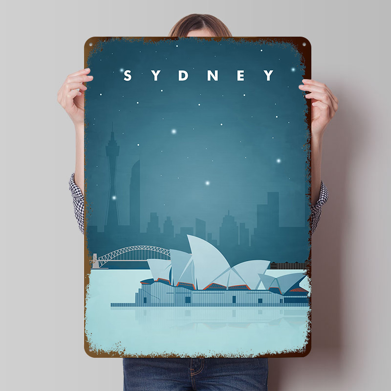 Sydney Travel Poster Customize - Retro Gaming Bar 리뷰 및 가격