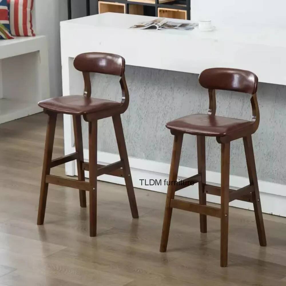 Bar American Wooden Bar Chair  - Retro Gaming Bar 리뷰 및 가격