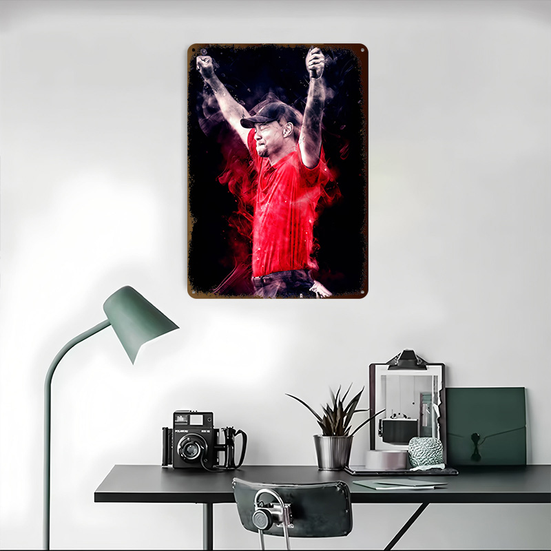 Tiger Woods Printed Poster Cus - Retro Gaming Bar 리뷰 및 가격