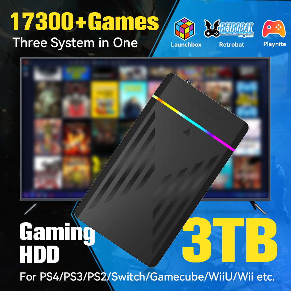 3TB Portable Gaming HDD Launch - Retro Gaming Gadgets 리뷰 및 가격